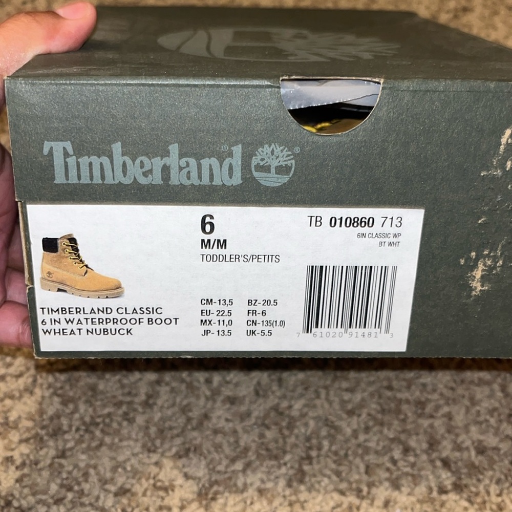 Toddler timberland boots